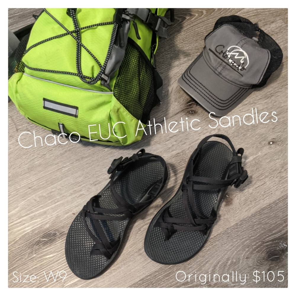 Chaco EUC Athletic Sandals w/ Vibram